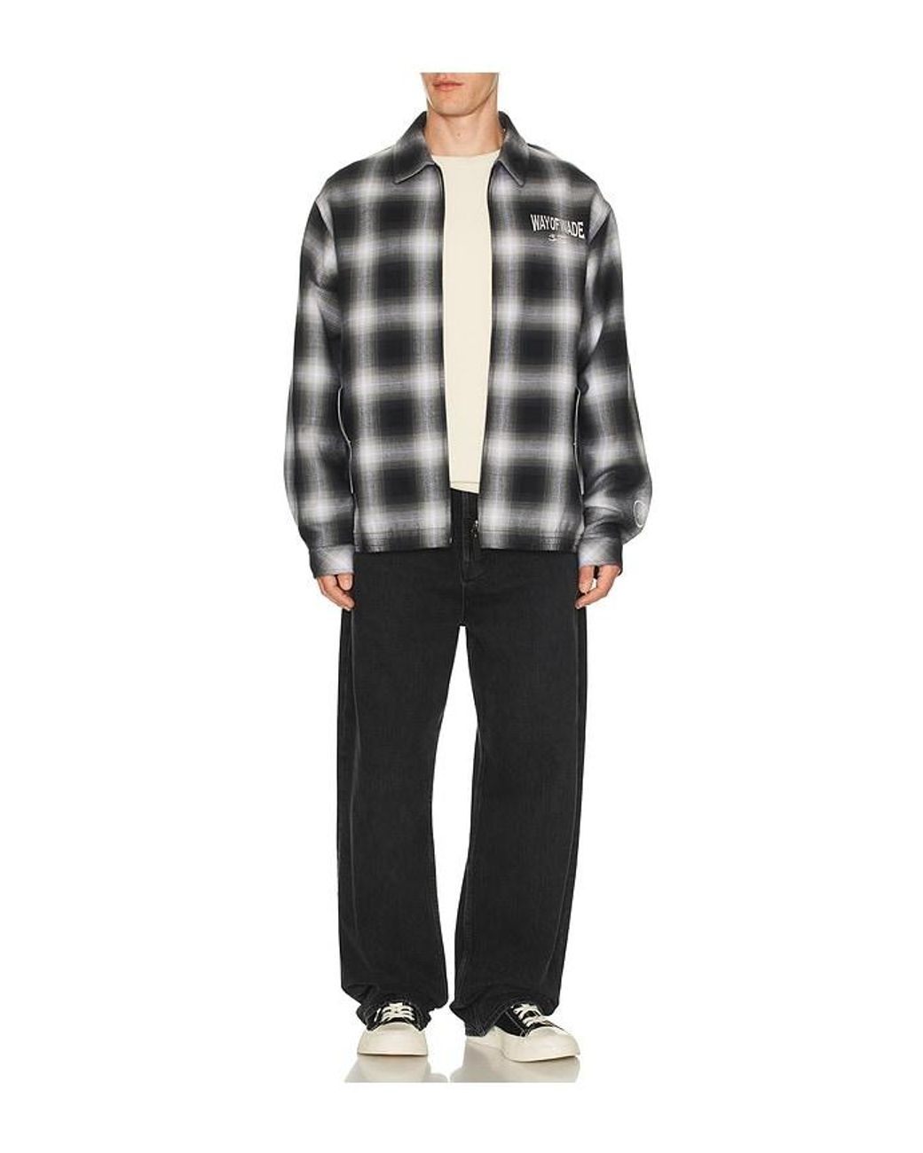 Li-ning Black Way Of Wade Plaid Shirt for men