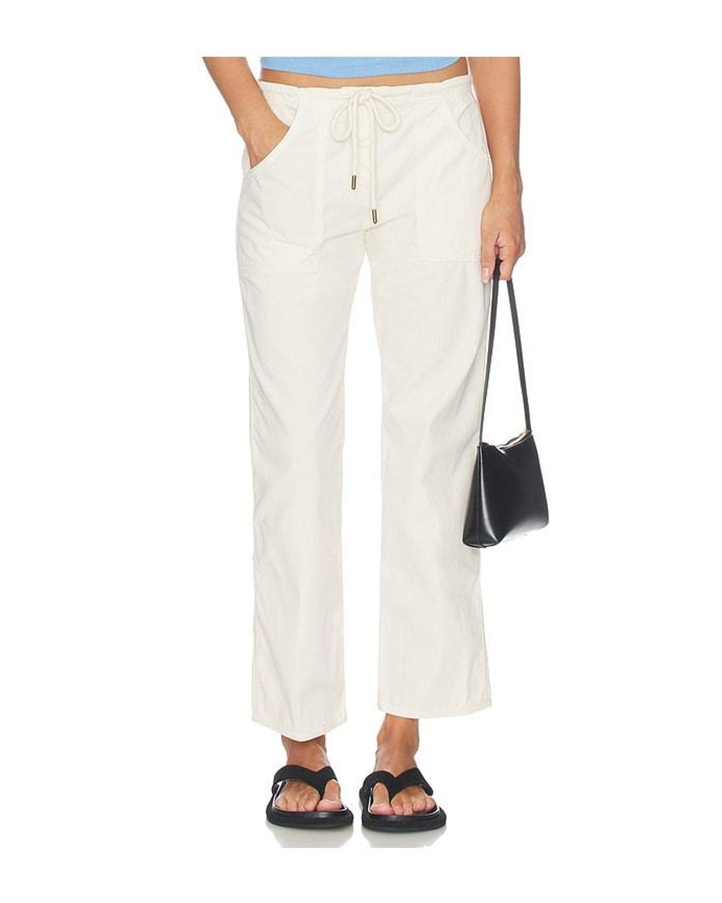 Re/done White Laguna Pants