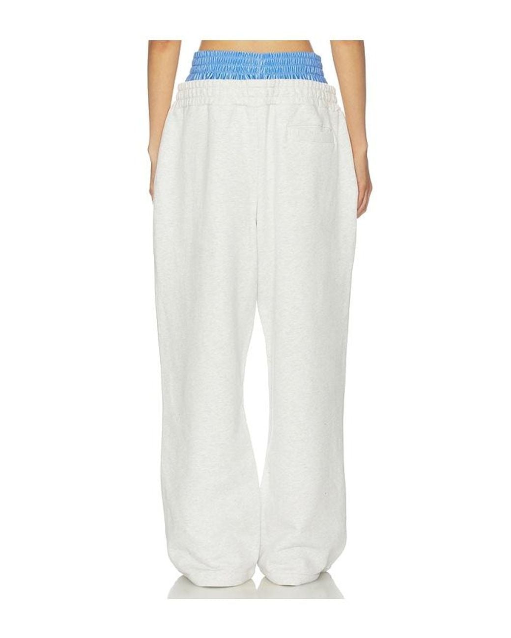 OFF SEASON White Layered Wide Pant