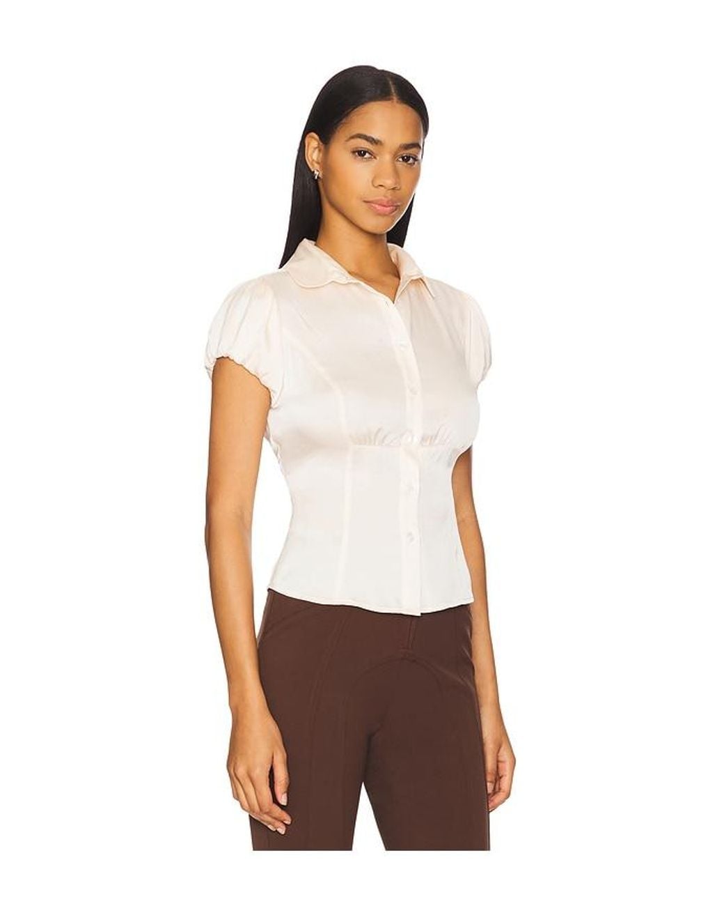 GUIZIO White Liana Top