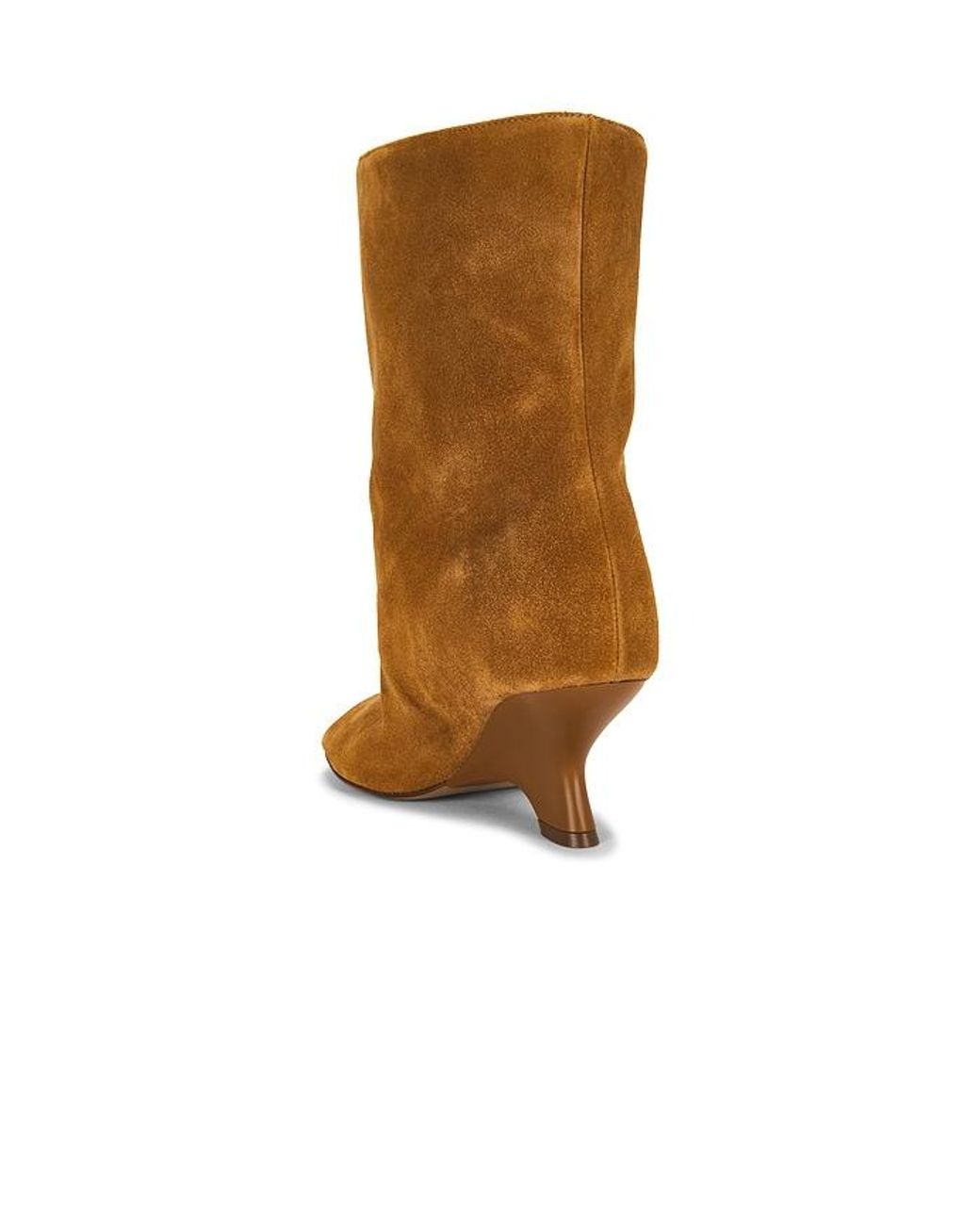 Gia Borghini Brown Gia Heeled Open Toe Boot