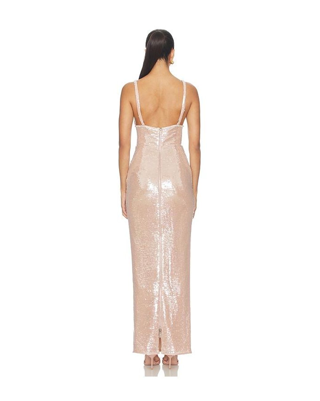 Bronx and Banco White Liana Allegra Maxi Dress