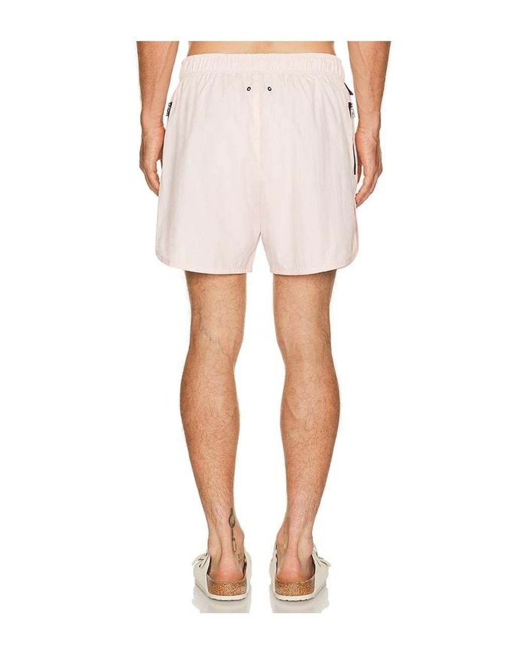 True Tribe White Wild Swim Short for men