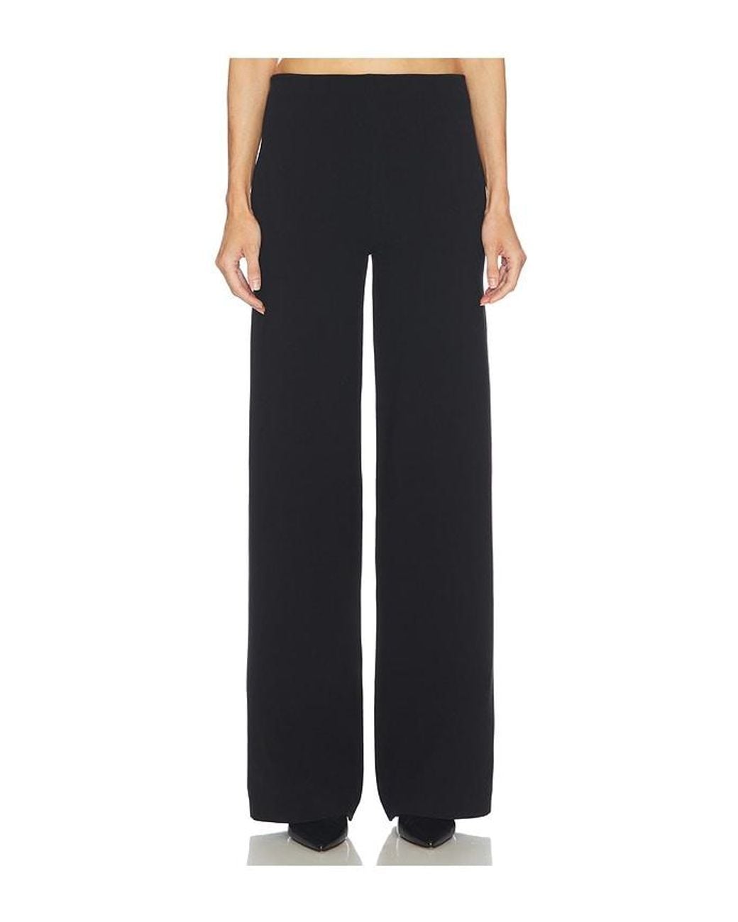 Helsa Black Louisse Knit Pant