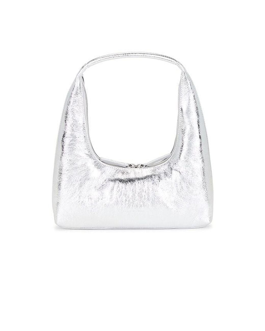 MARGE SHERWOOD White Hobo Shoulder Bag