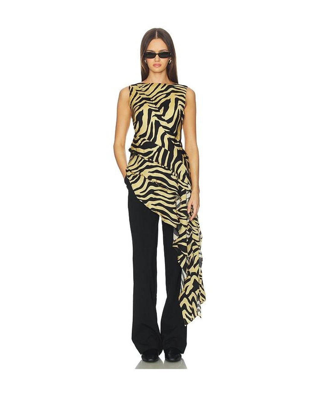 SRG Multicolor Everlee Silk Top