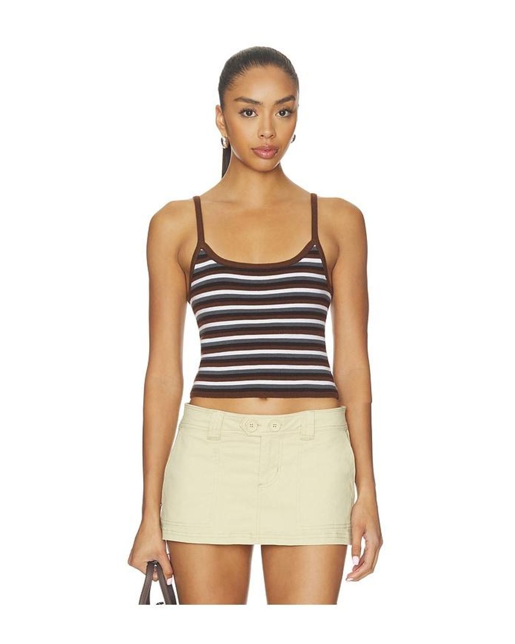 Monse Multicolor Combo Stripe Cardigan Set