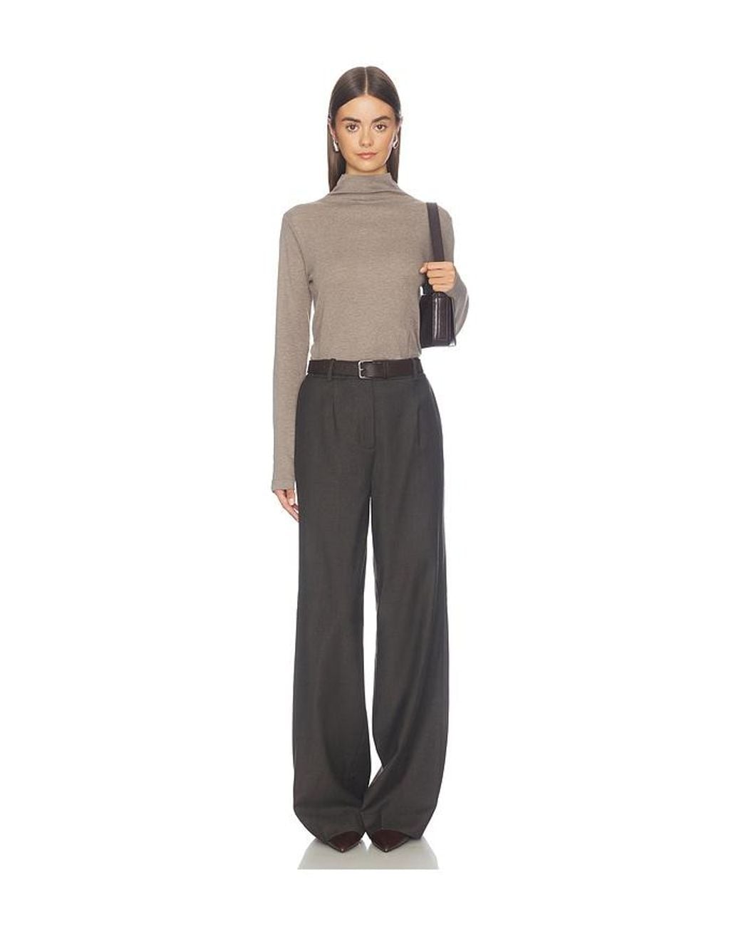 Bobi Multicolor Modern Mock Neck