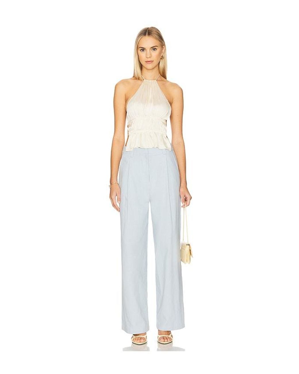 Lioness White X Revolve Legacy Halter Top