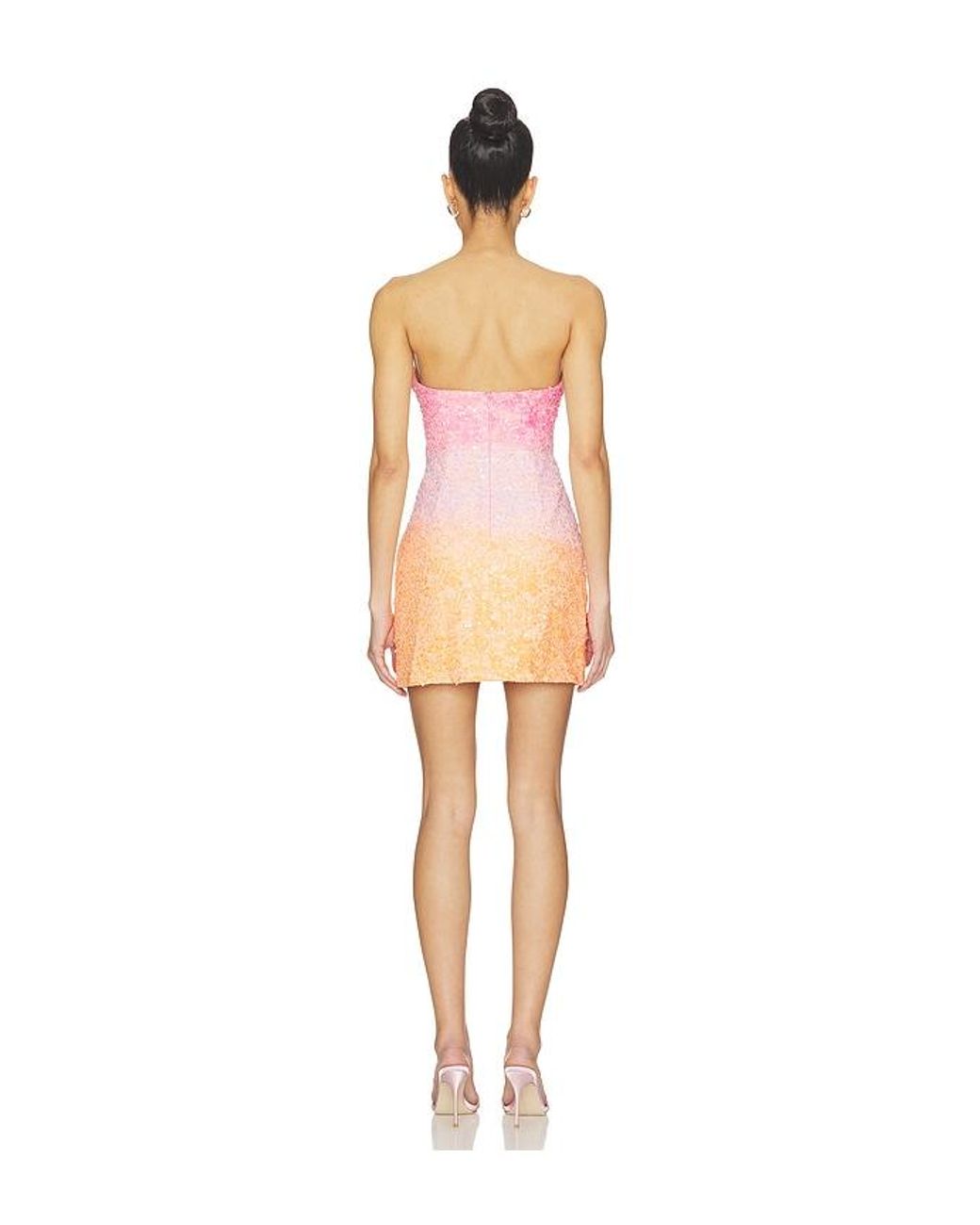 Elliatt Multicolor Lumira Strapless Mini Dress