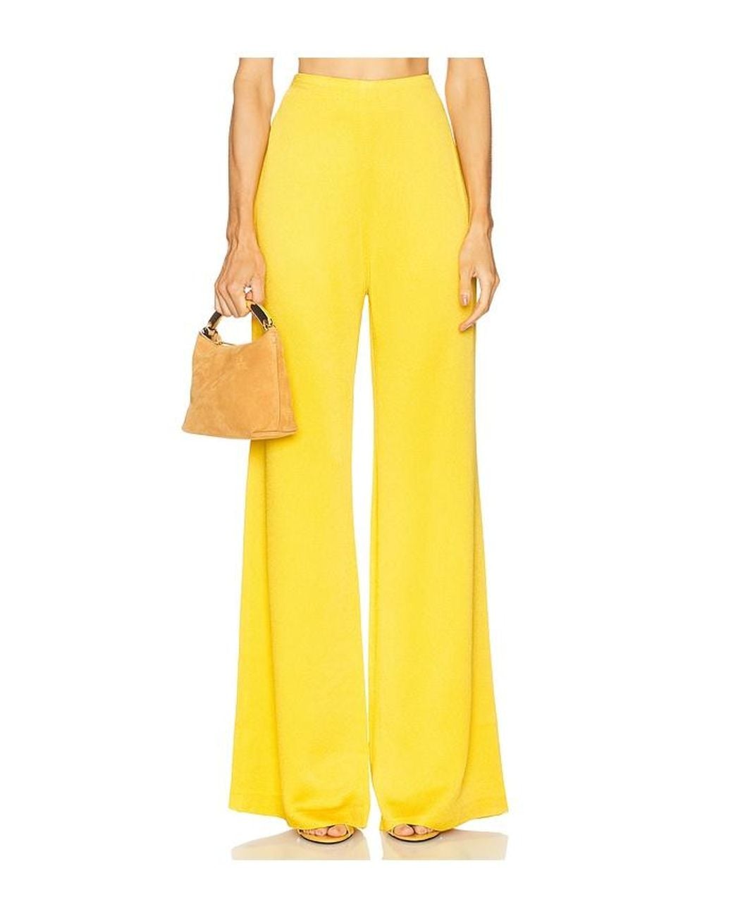 Silvia Tcherassi Yellow Palermo Pant
