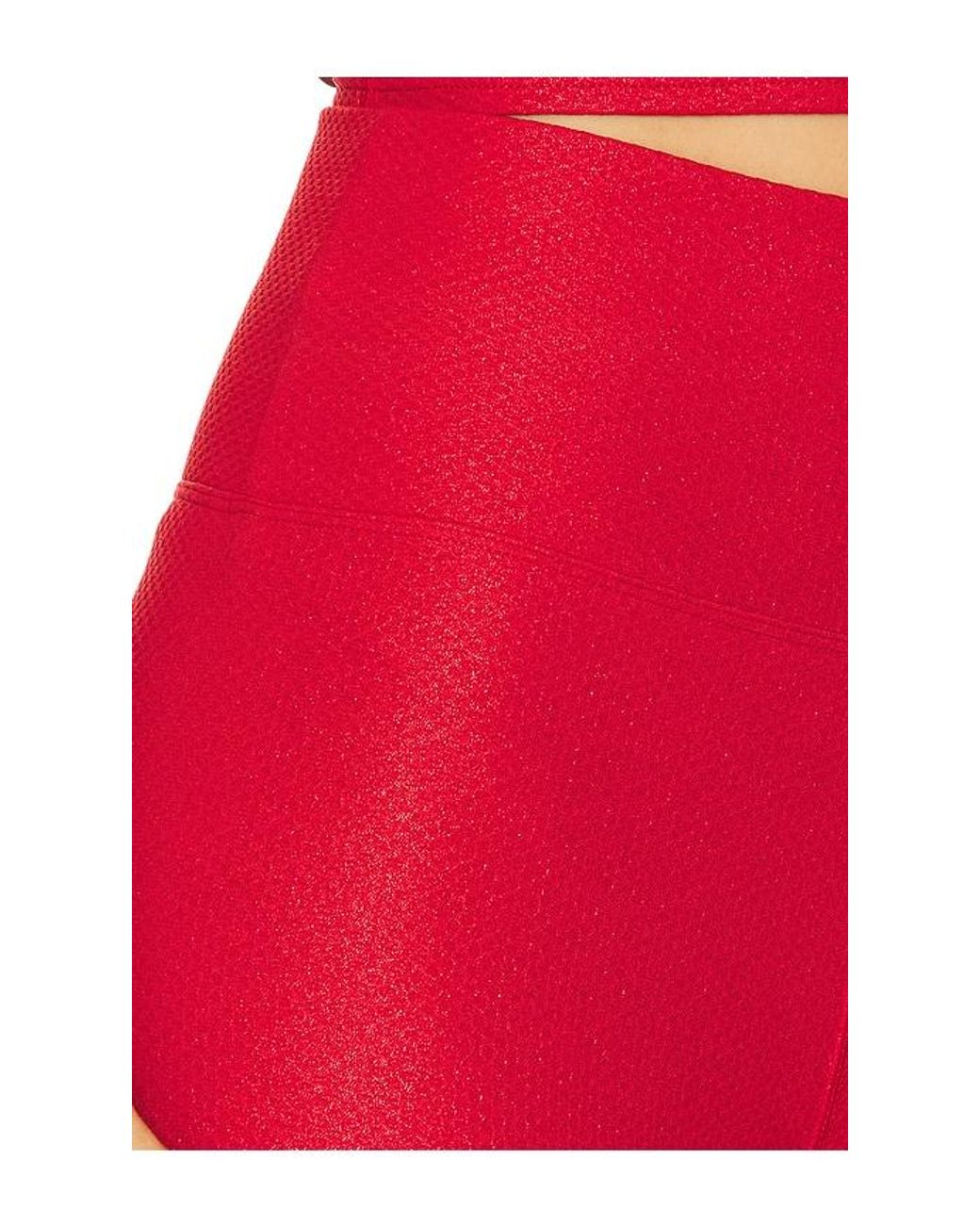 Beach Riot Red Piper Legging