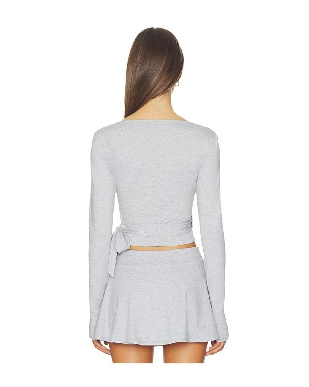 WellBeing + BeingWell White Loungewell Light Turner Wrap