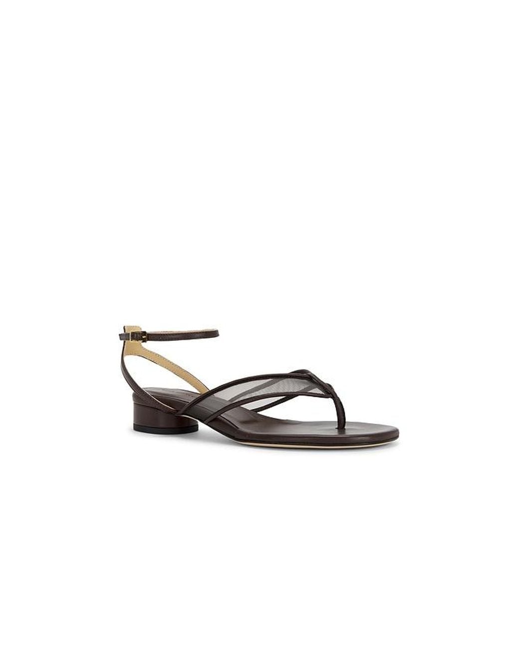 Dear Frances White Fina Thong Sandal