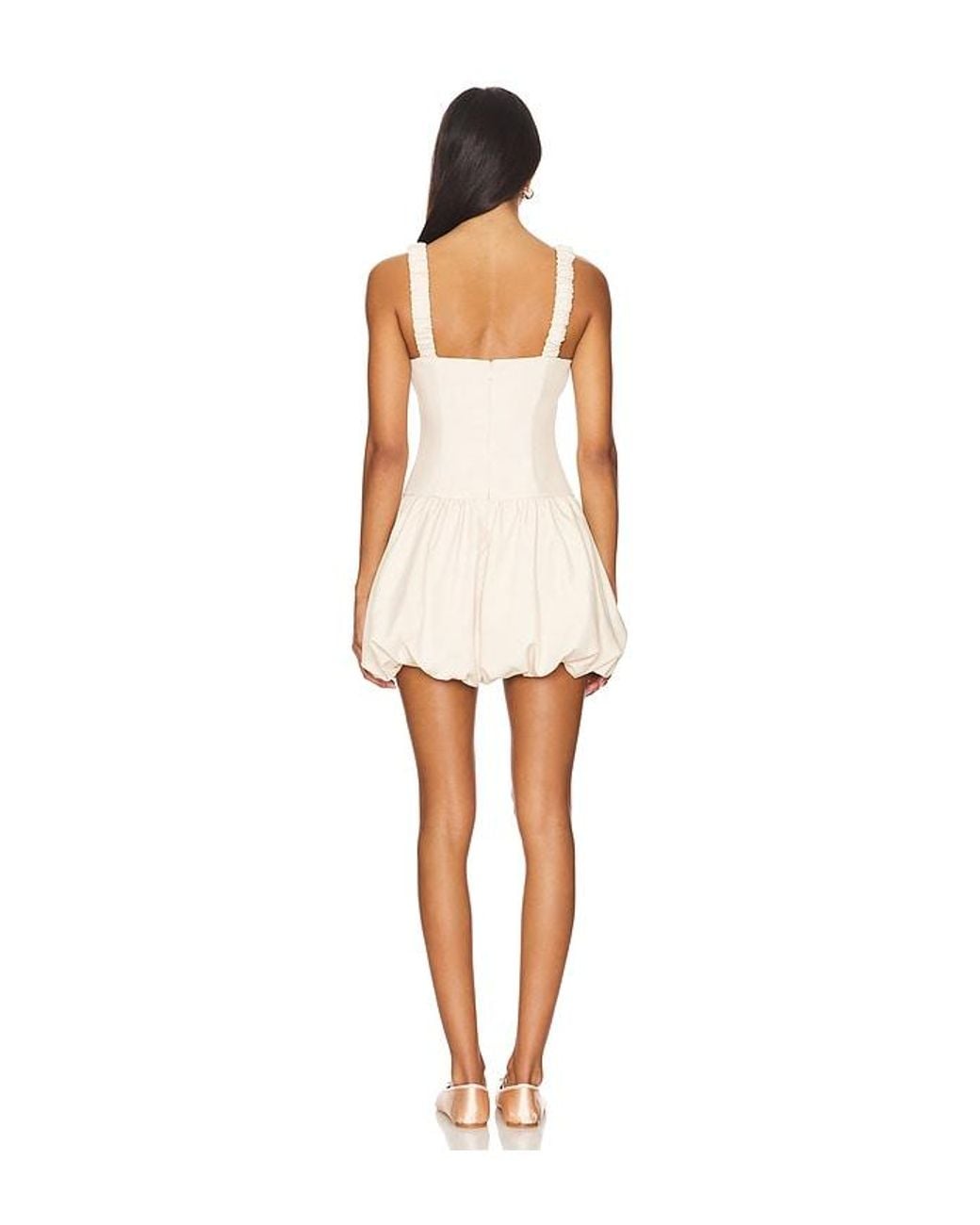 MORE TO COME White Blair Mini Dress
