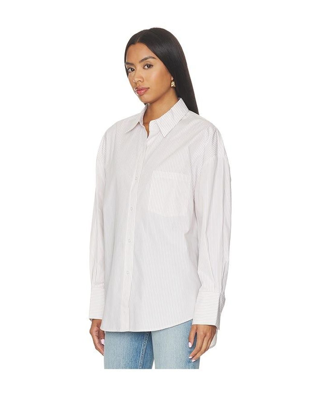 WAO White Poplin Button Up