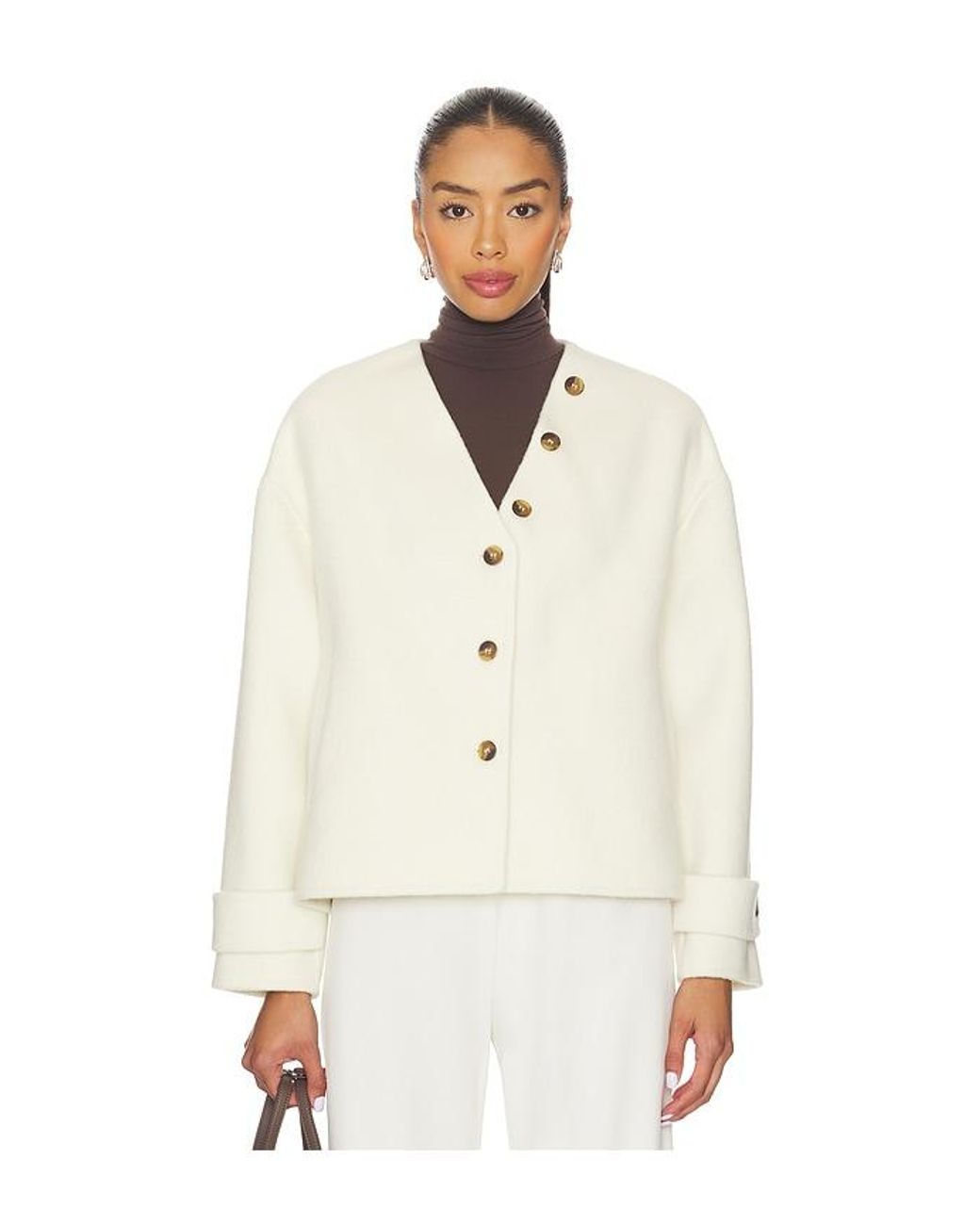 Line & Dot Natural Sofia Scarf Jacket