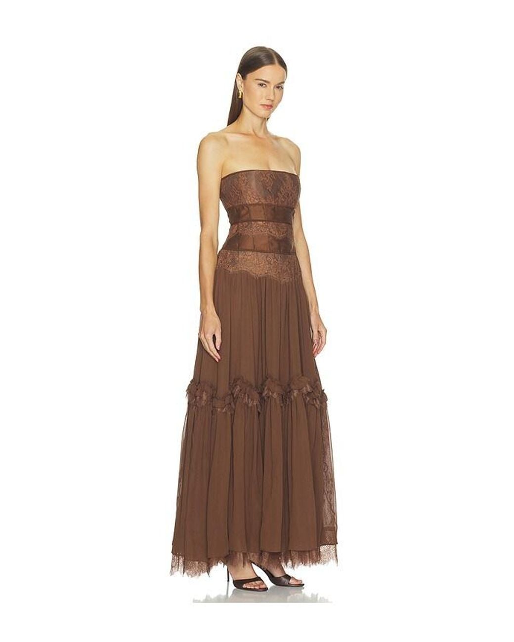 V. Chapman Brown Sloane Dress