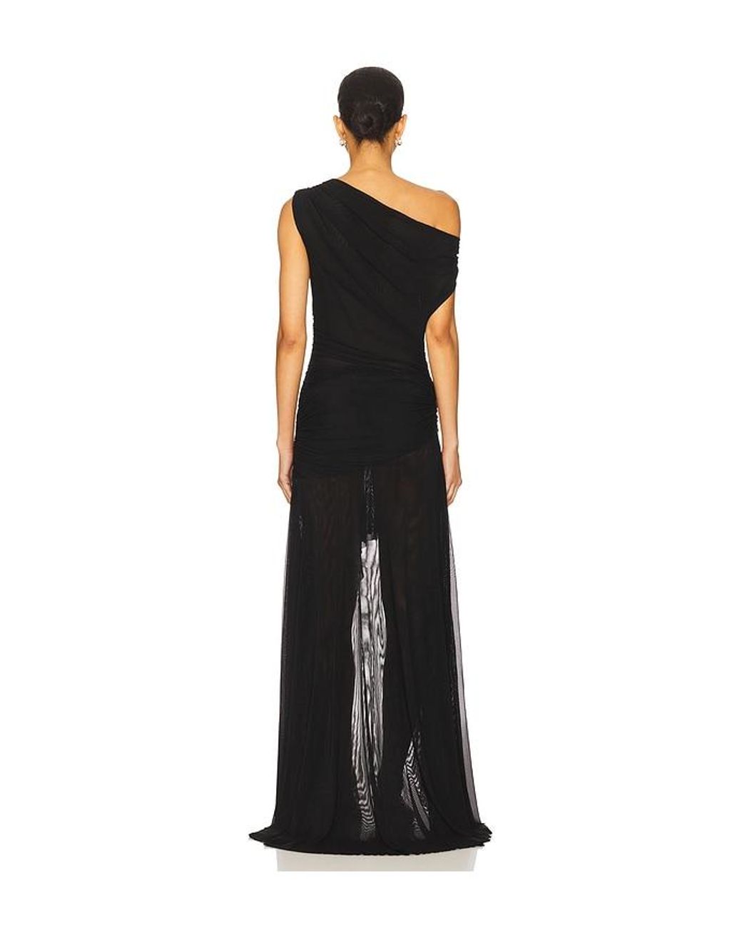 MAJORELLE Black Manon Dress