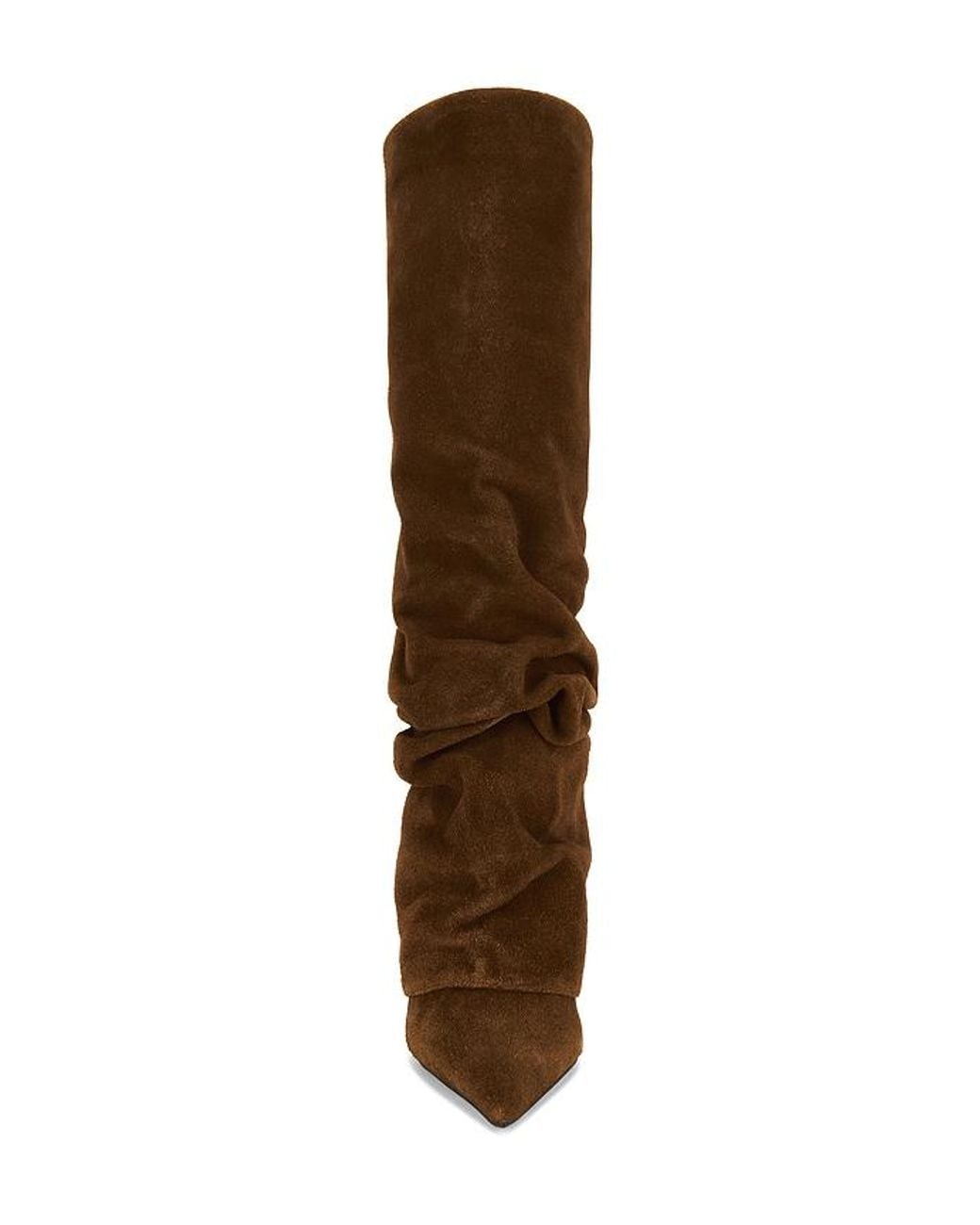 SCHUTZ SHOES Brown Mikki Up Cloak Boot