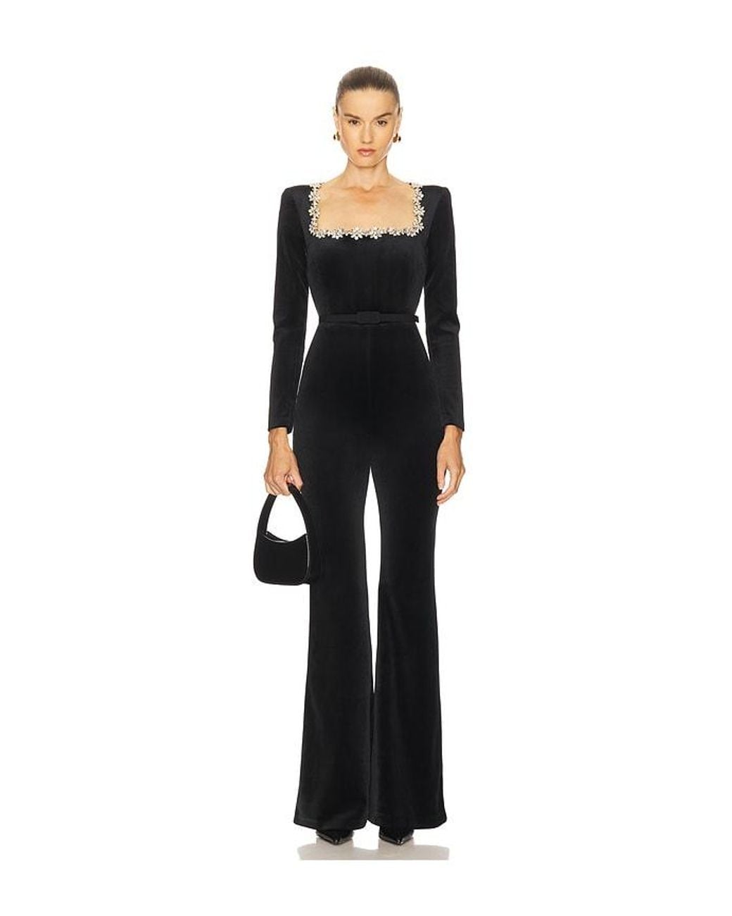 Nadine Merabi Black Kimberly Jumpsuit