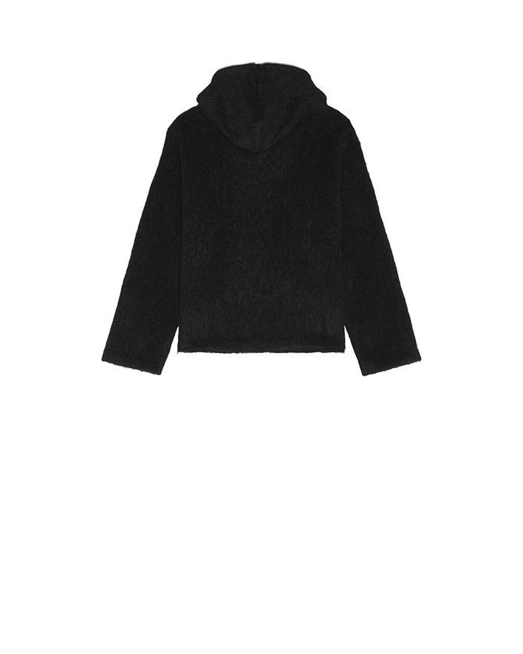 Our Legacy Black Full Zip Hood for men