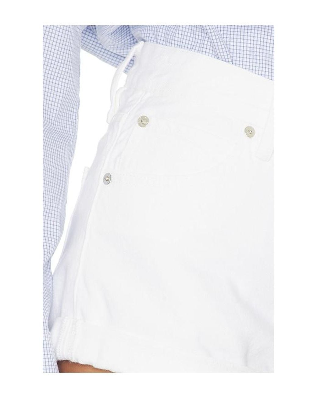 FRAME White The Darling Short