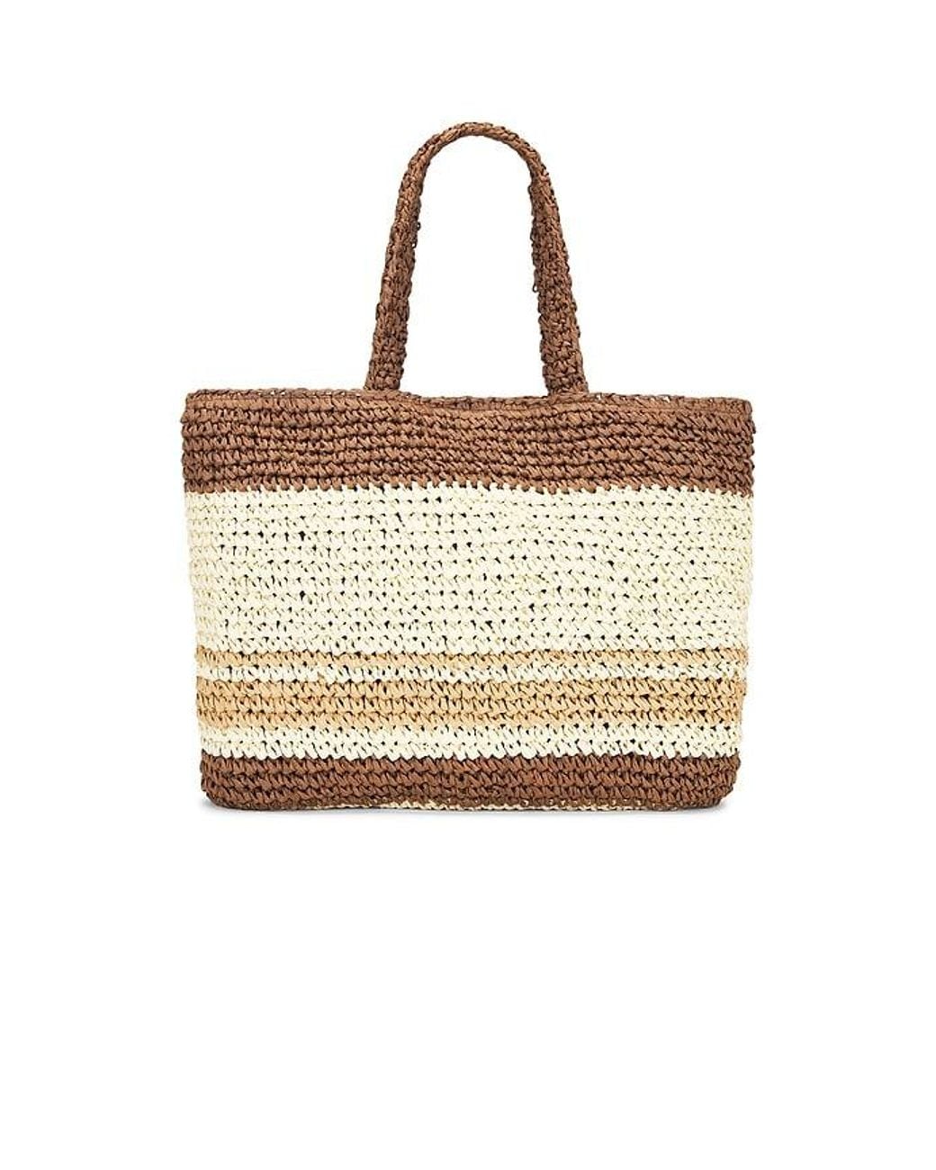 Nikki Beach Natural Amalfi Tote Bag