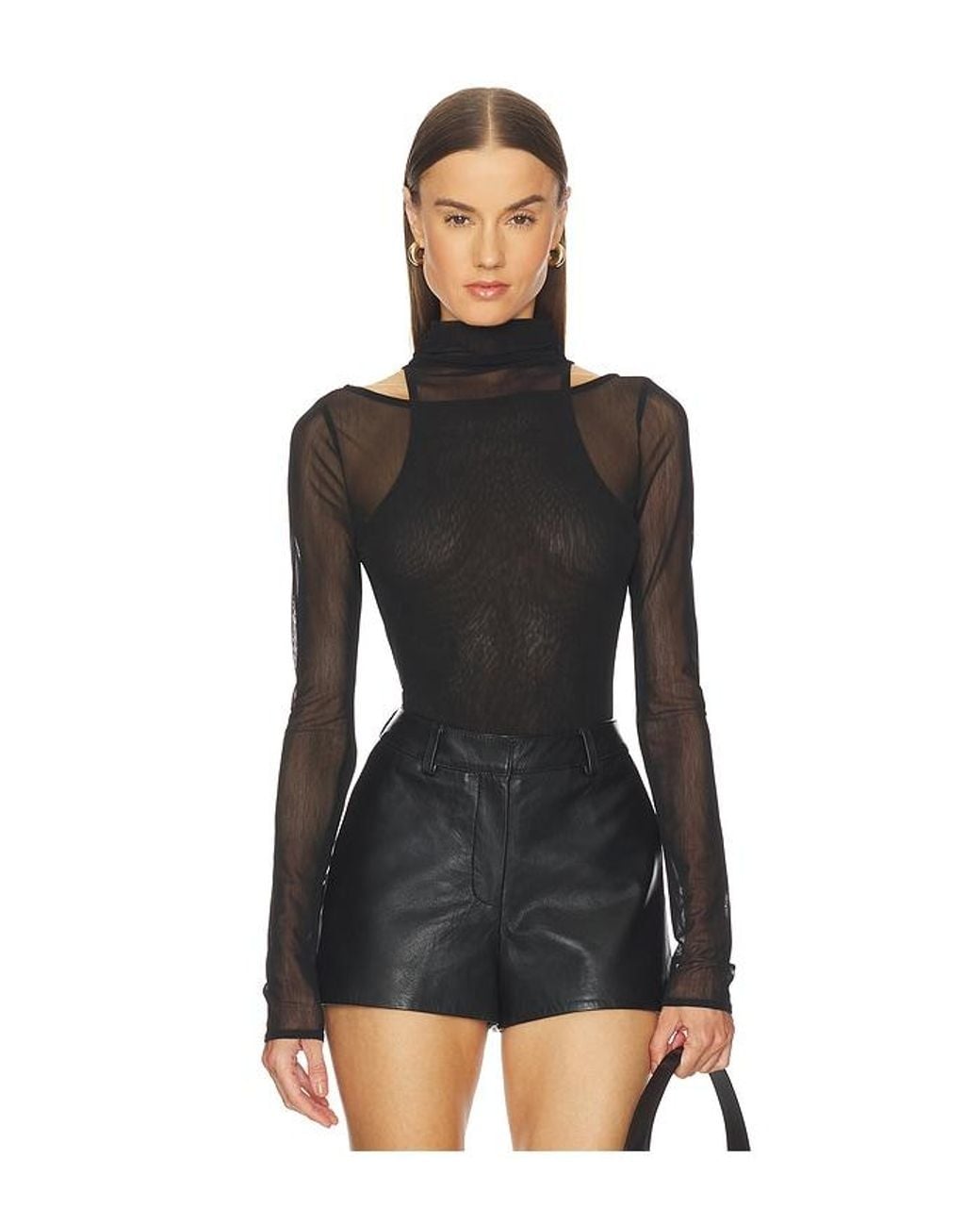 Nbd Black Valentina Bodysuit