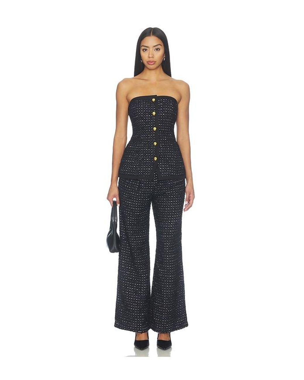 Maude Club Black Lisette Top