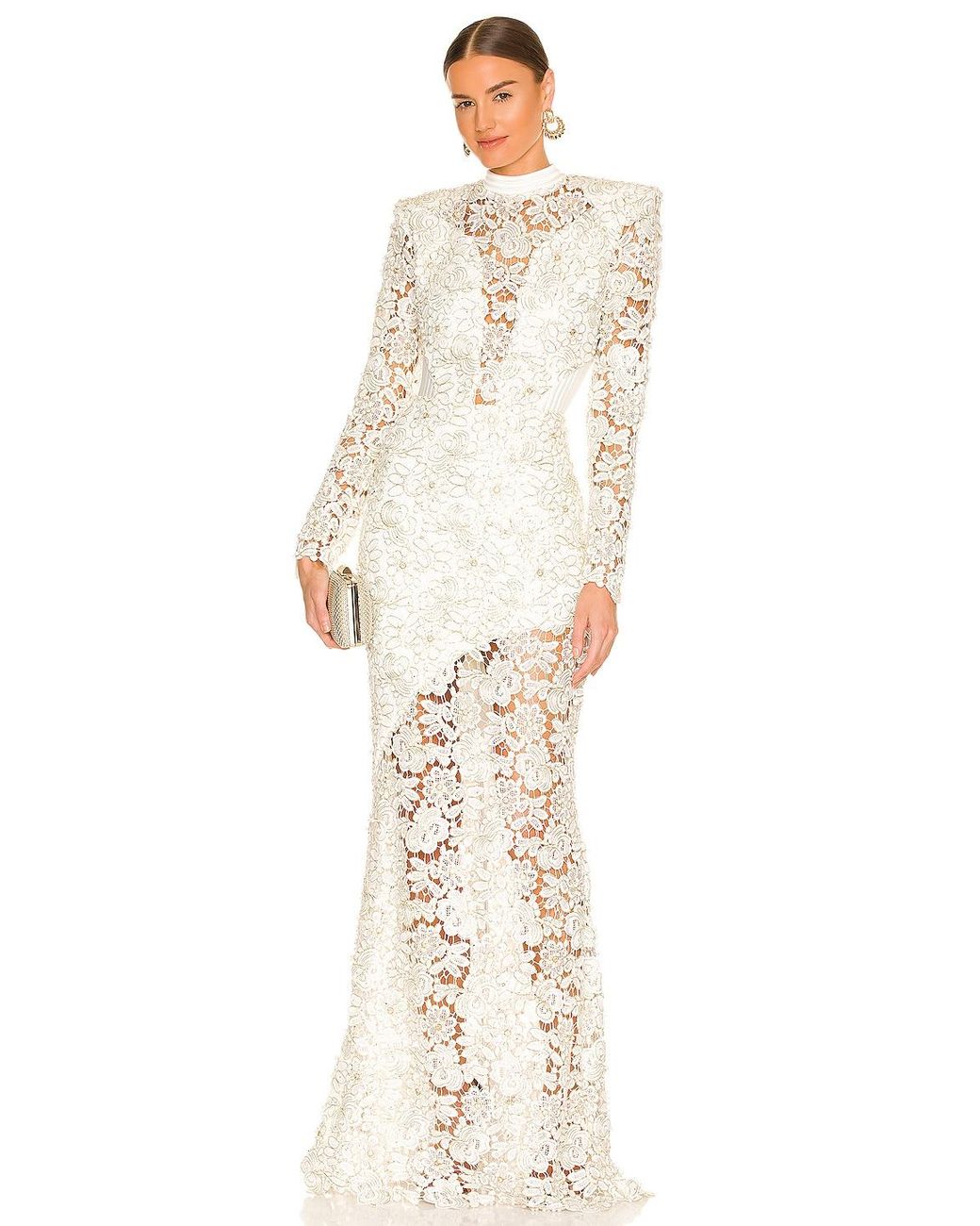 zhivago angelus floral embroidered long sleeve mini dress