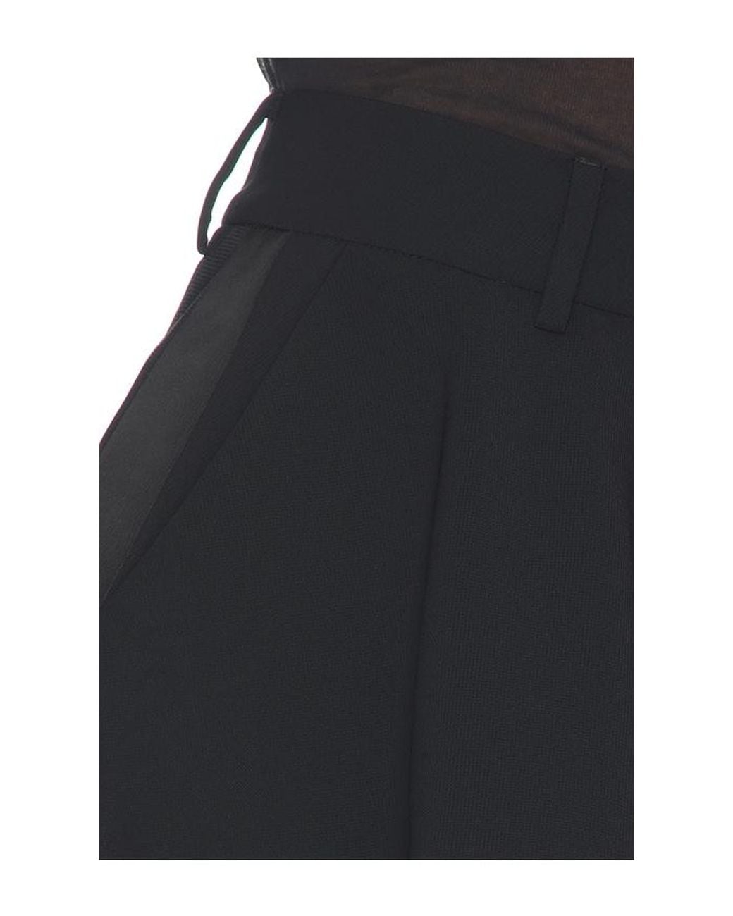 Fleur du Mal Black Flared Skort
