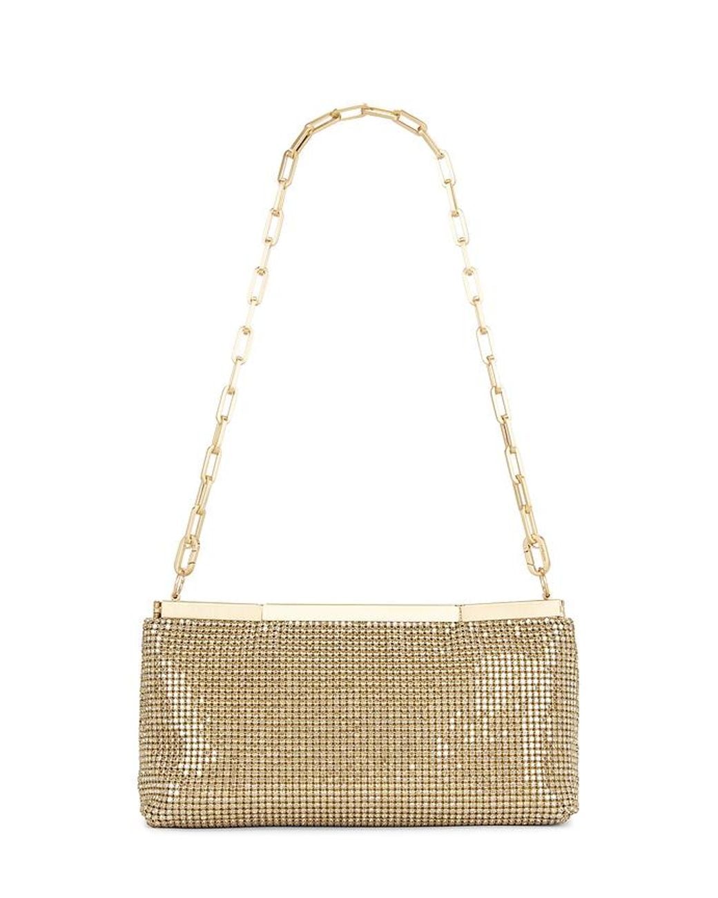 Cult Gaia White Felice Clutch
