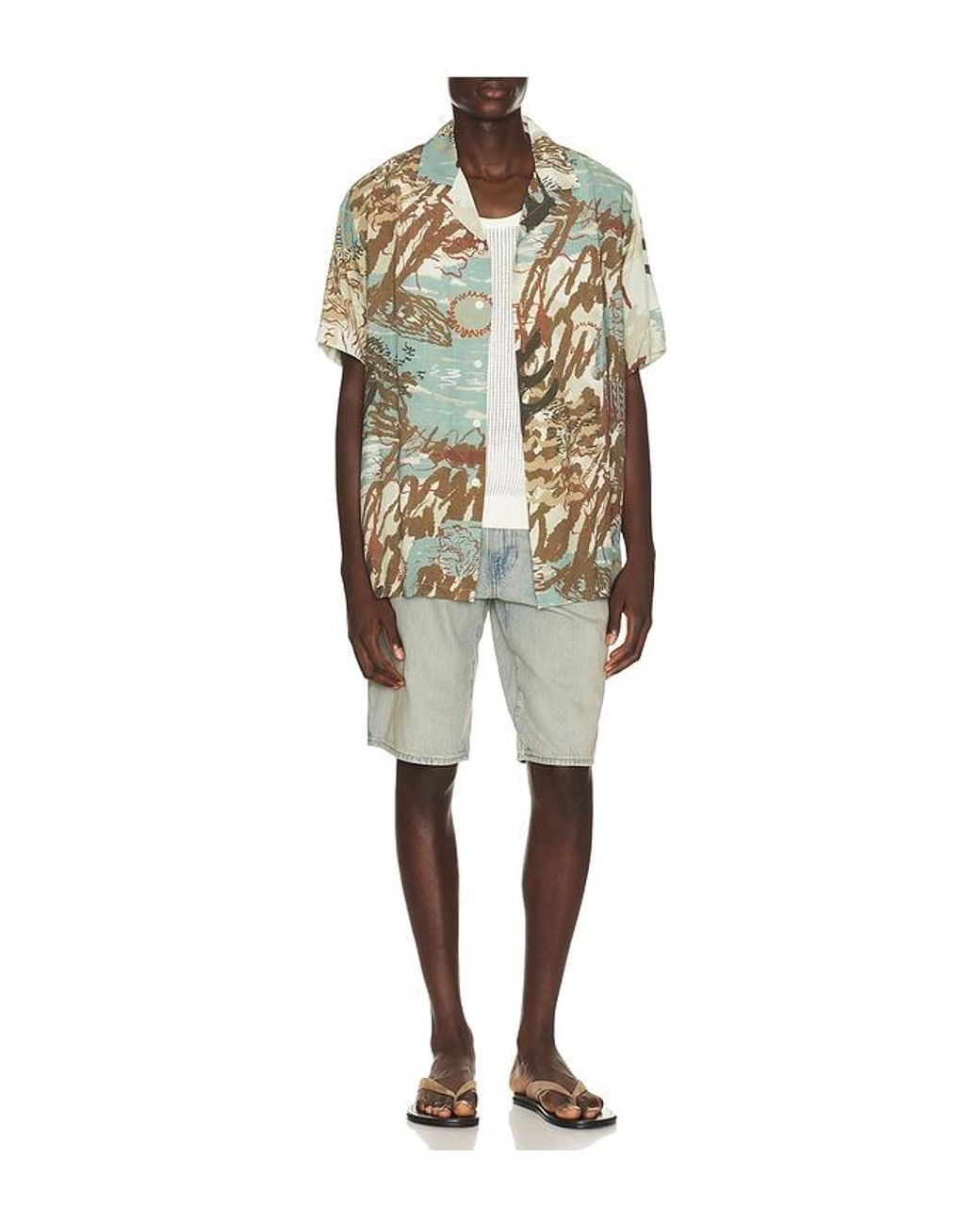 Oas Multicolor Montara Rocco Shirt for men