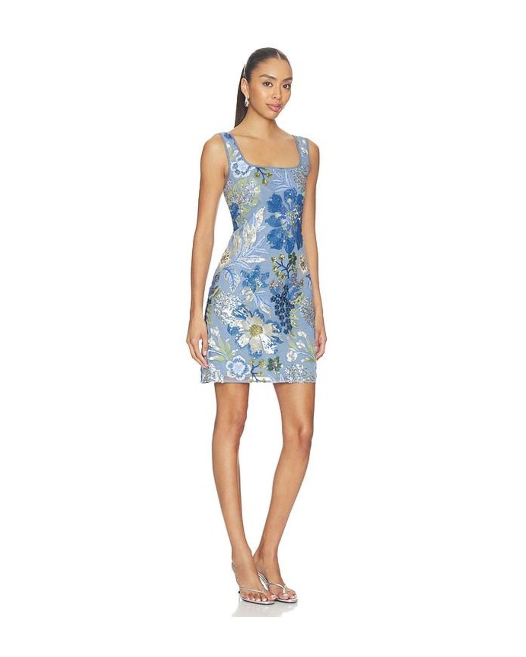 Le Superbe Blue Sky Cote D Azur Tank Dress