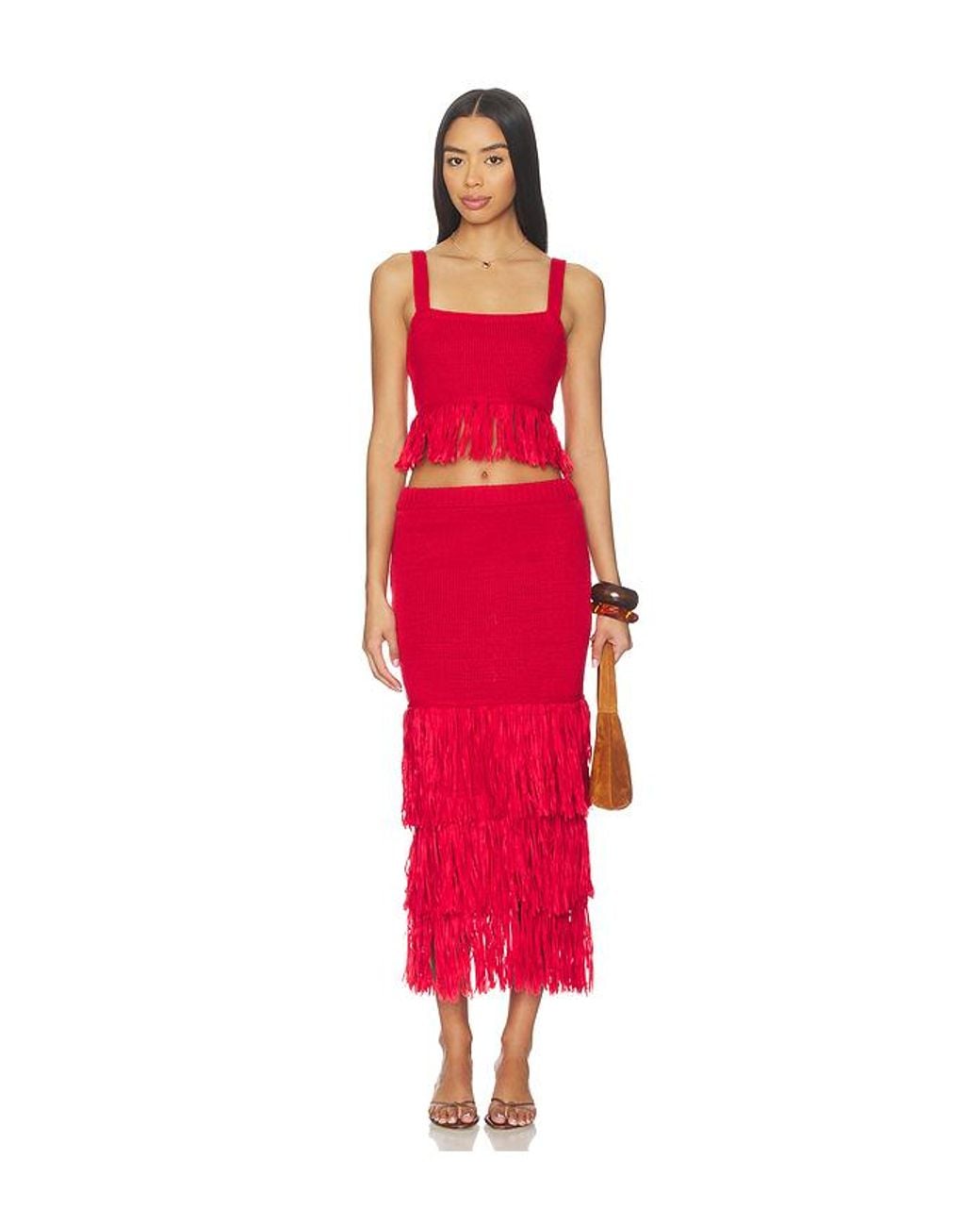 Saylor Red Shanda Set