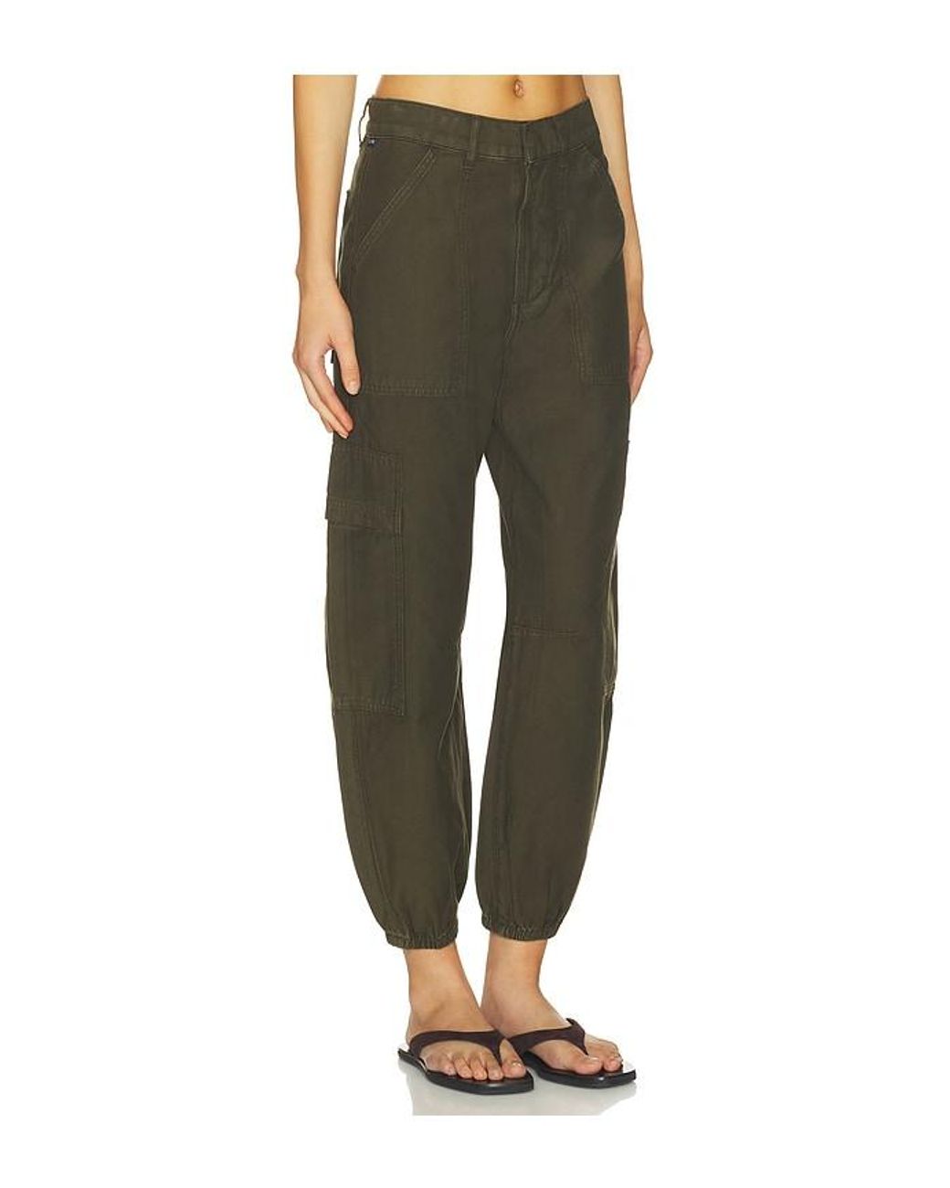 Citizens of Humanity Green Ciela Bubble Hem Utility