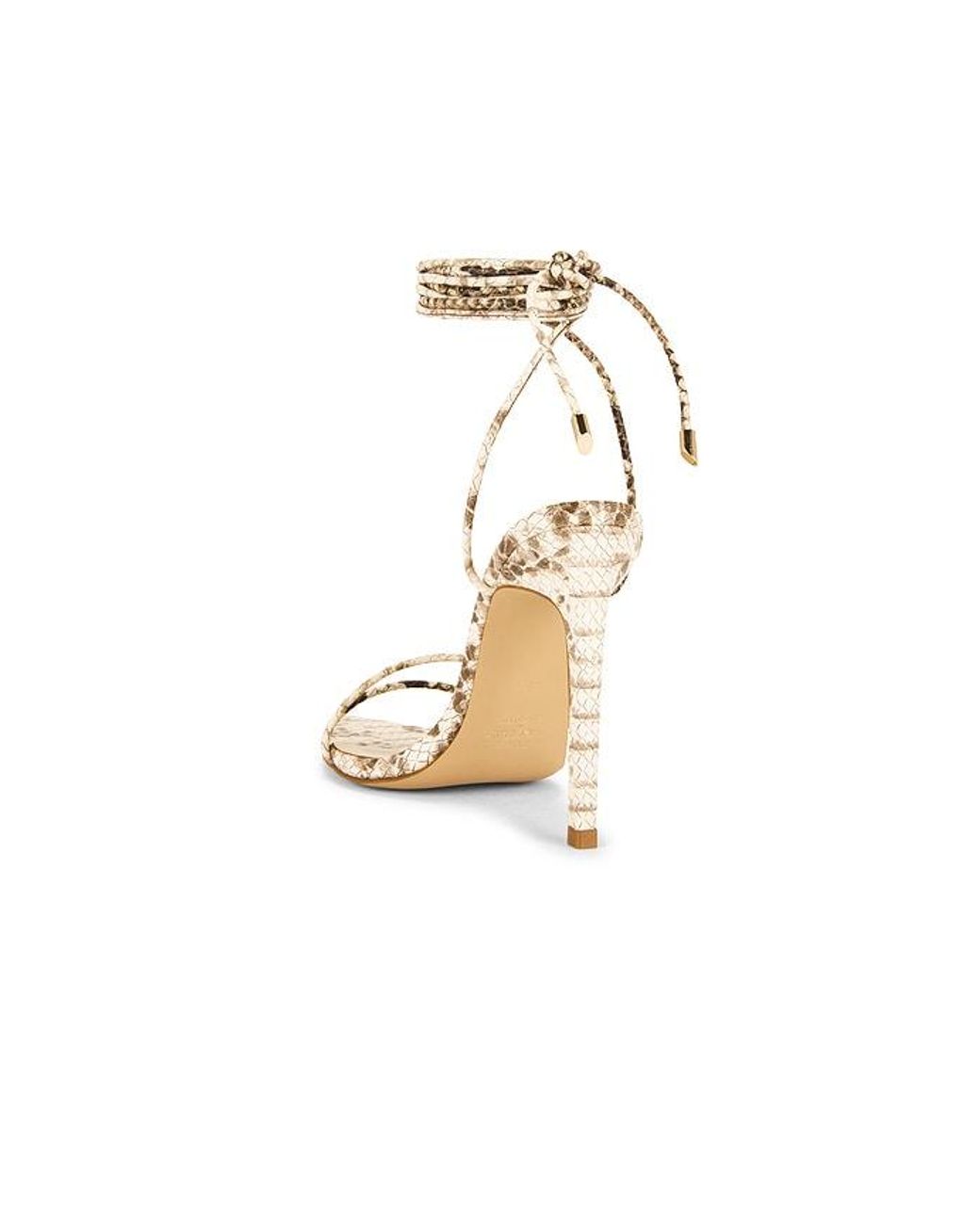 Michael Costello White X Revolve Diego Heel