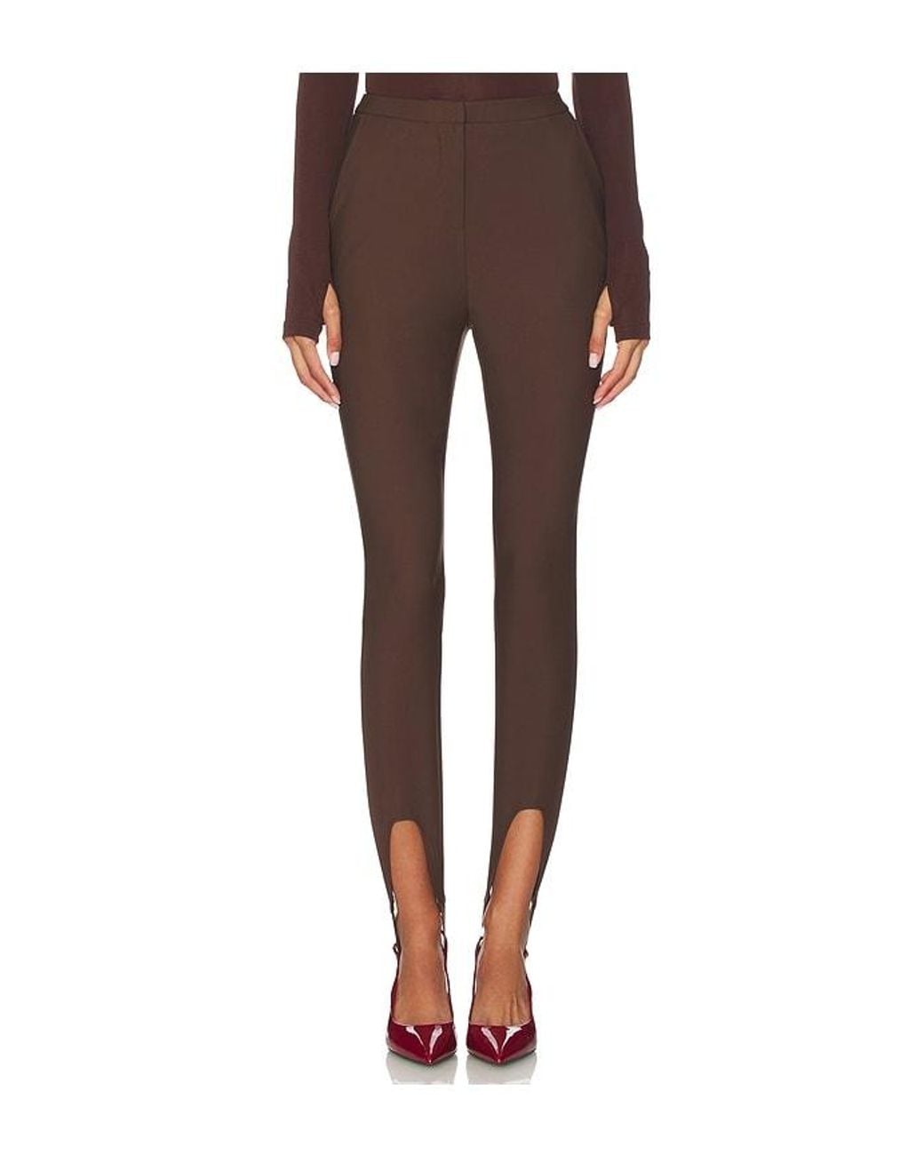 Nakedvice Brown The Alexis Stirrup Pant