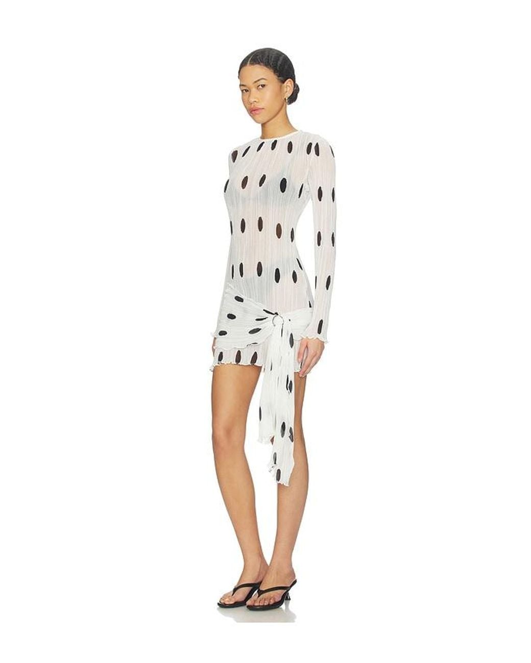 Lioness White Ford Mini Dress