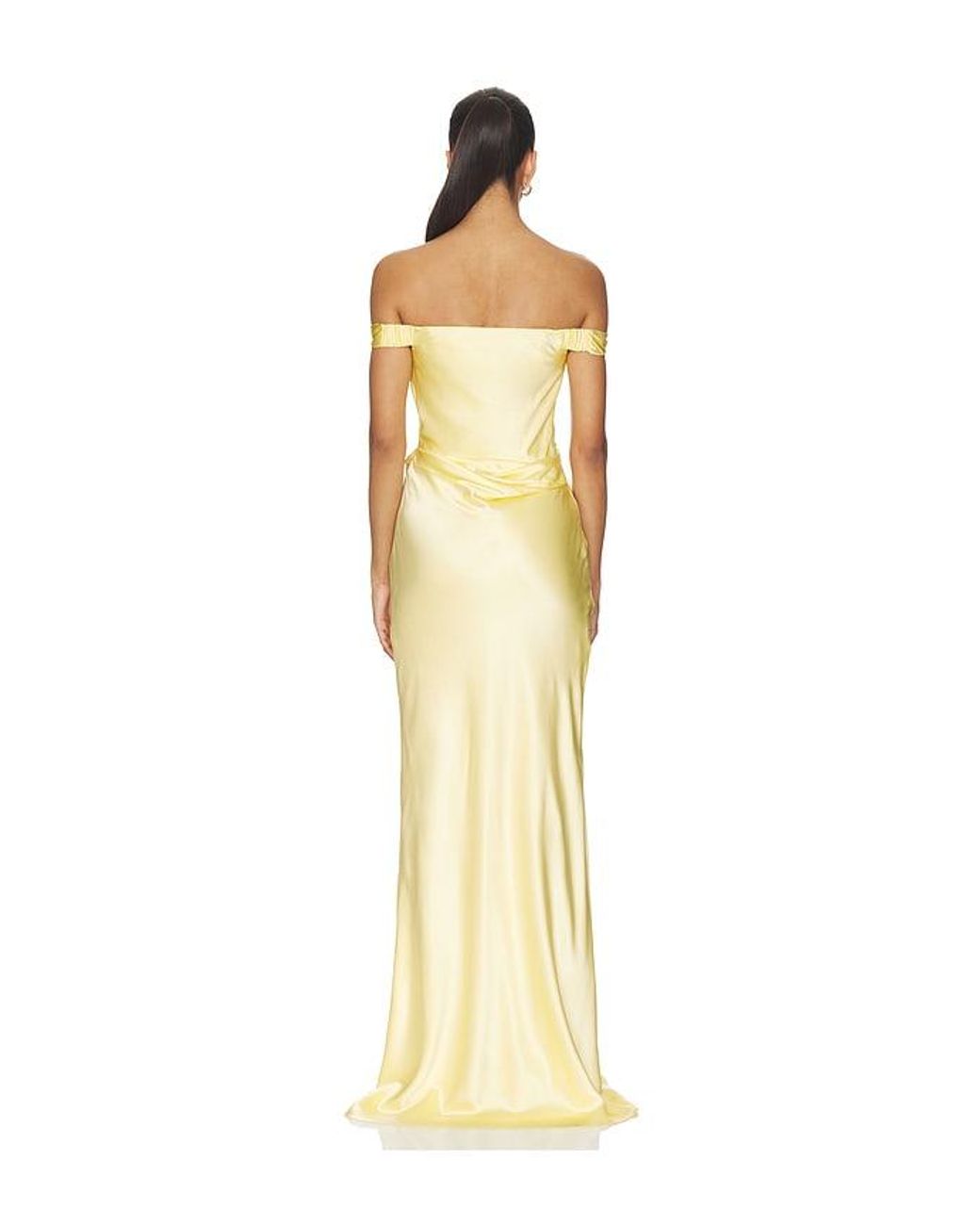 The Sei Metallic Bardot Gown