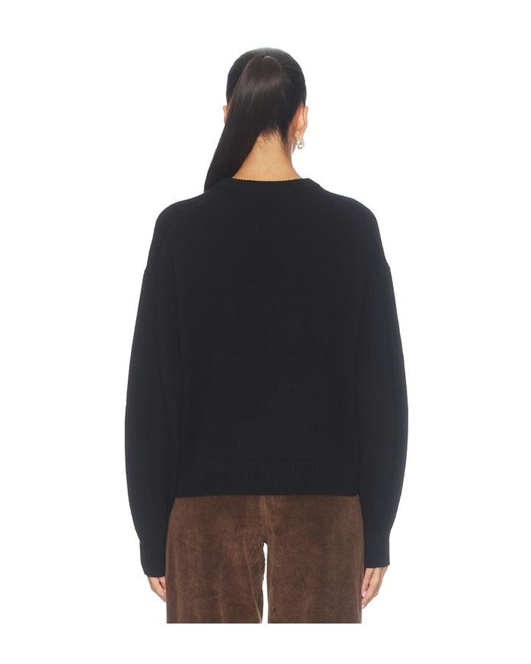 Theory Blue Cashmere Crewneck Sweater