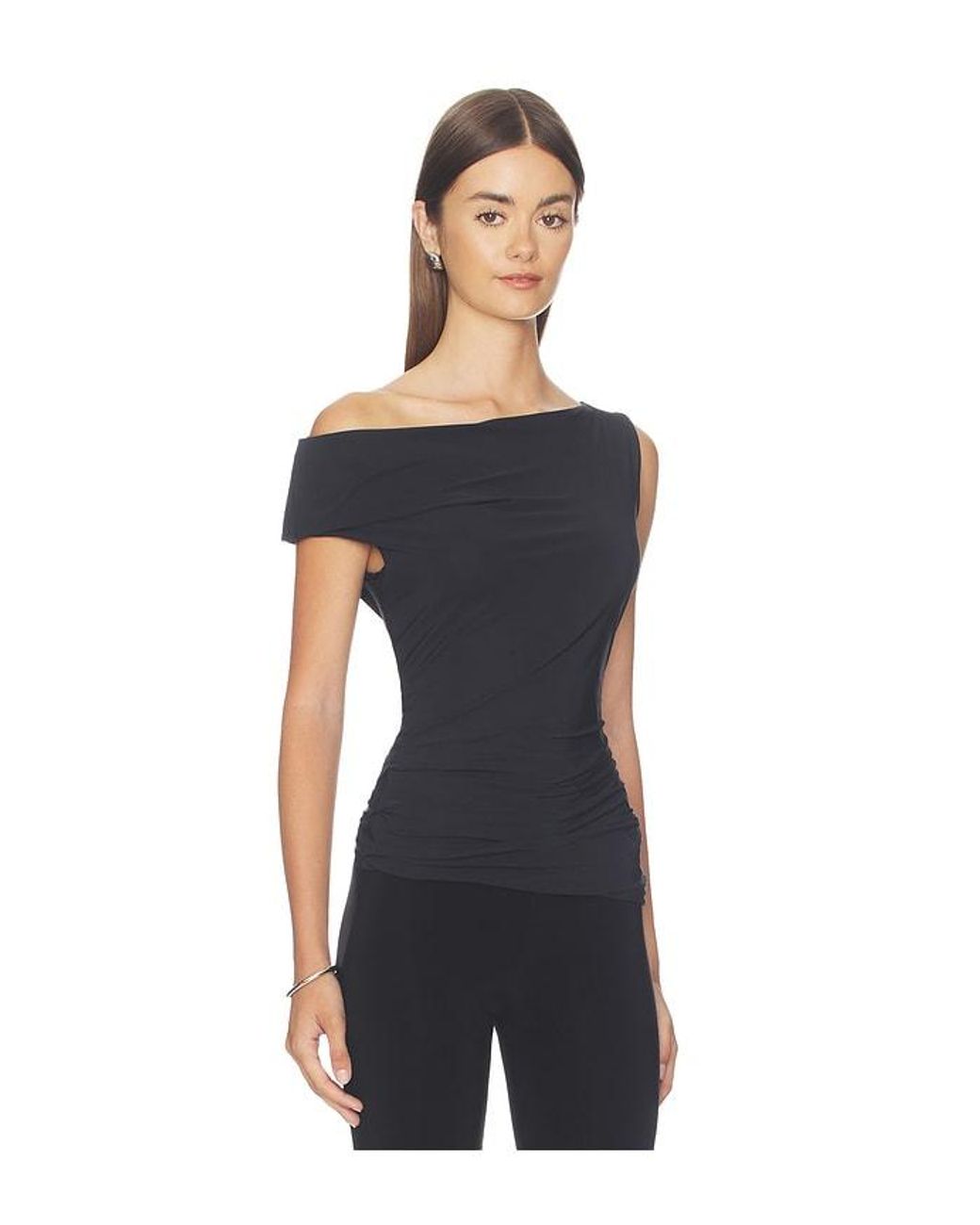 Agolde Black Carlin Top