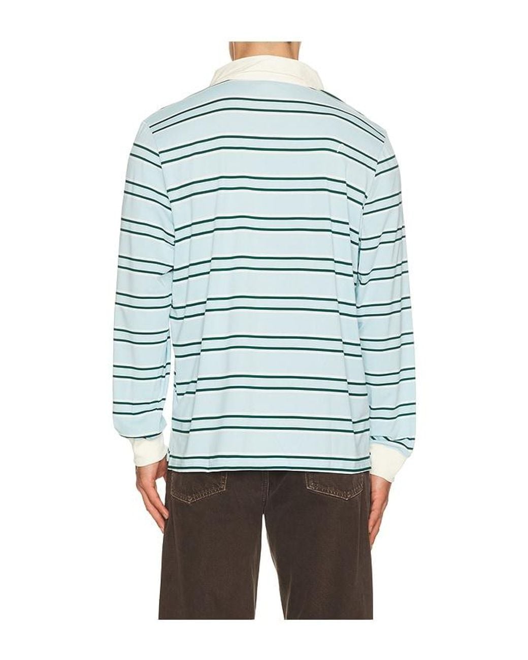 HEAD Golf Blue Vintage Henley Polo for men