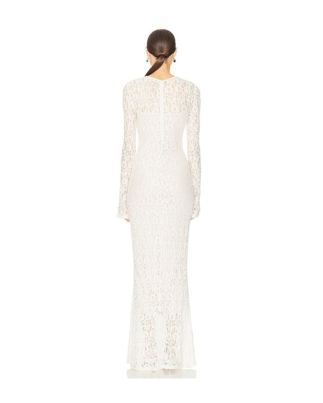 L'academie White Kayden Maxi Dress