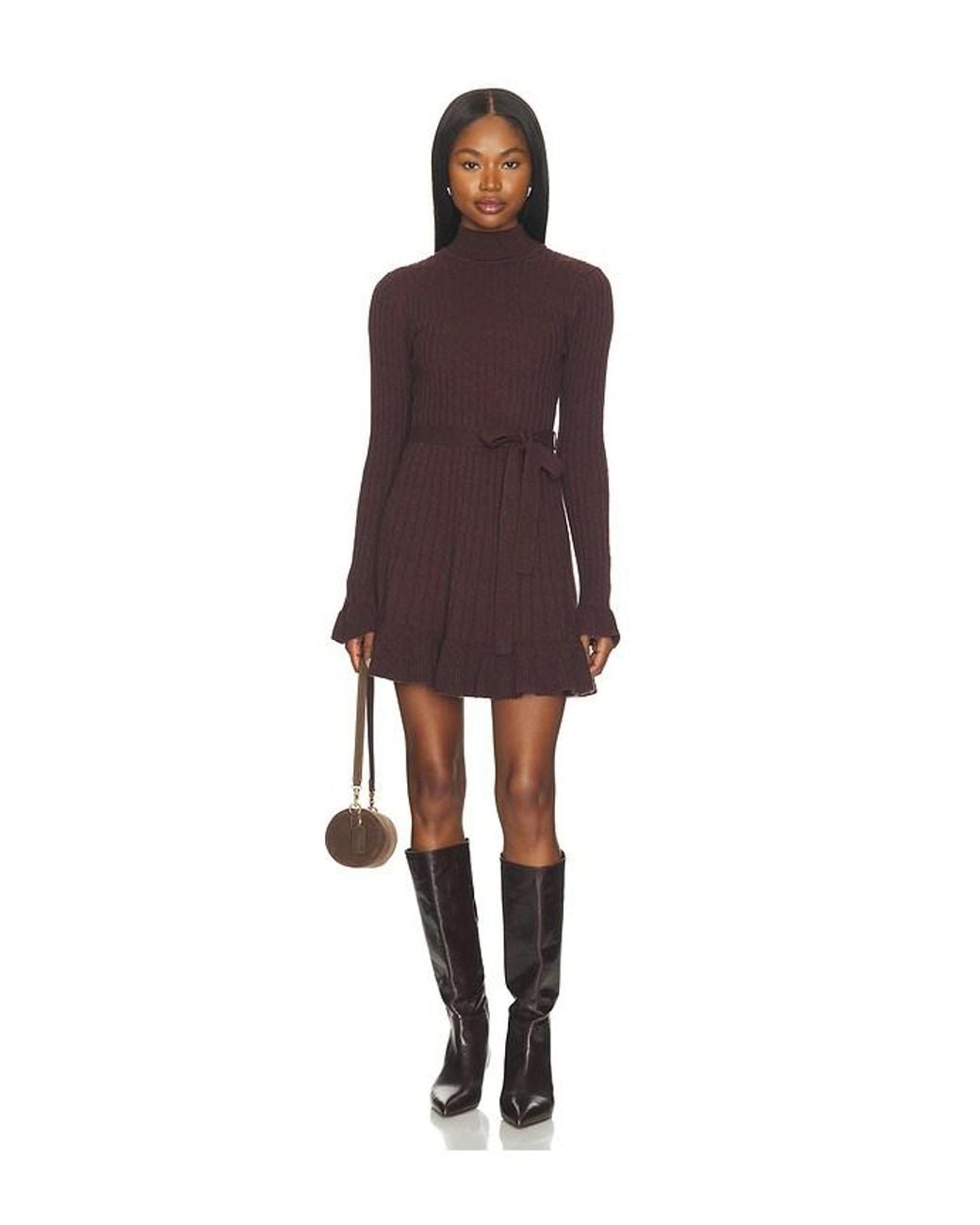 PAIGE Purple Sandria Dress