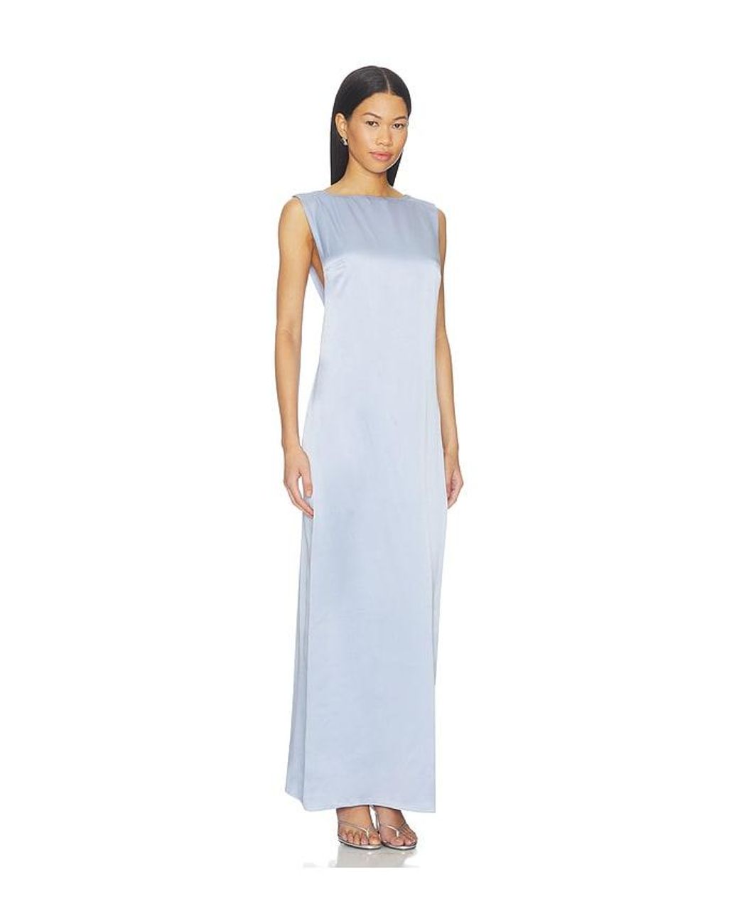 L'academie White 'Academie Harper Silk Gown
