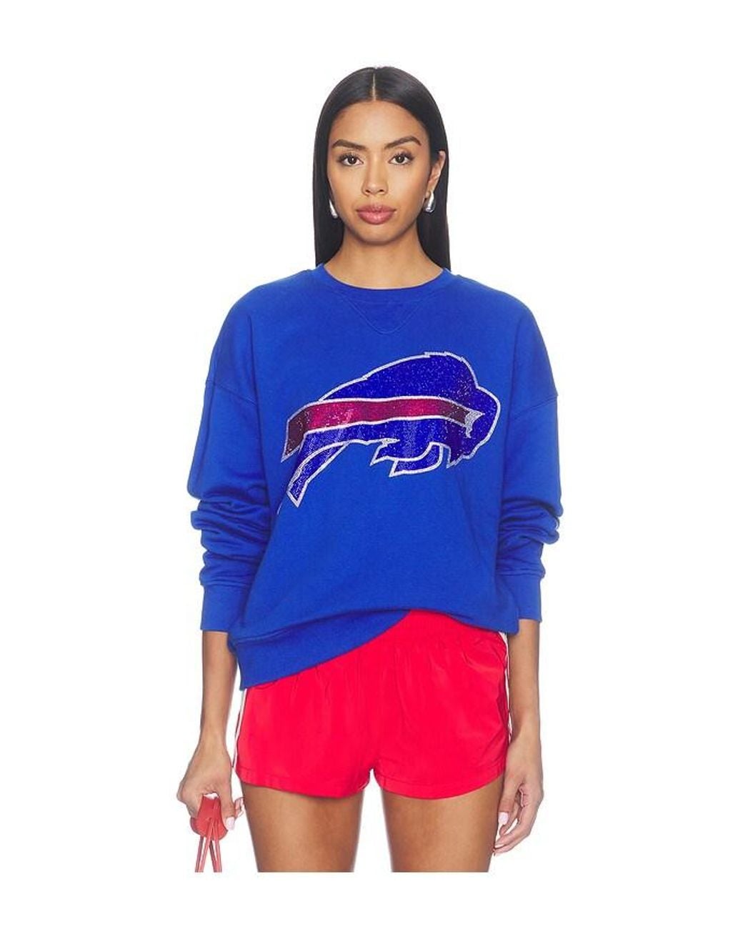 Terez Blue Buffalo Bills Marquee Crew Sweatshirt
