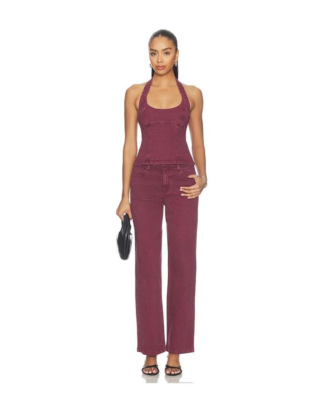 SOVERE Red Blaine Denim Jeans