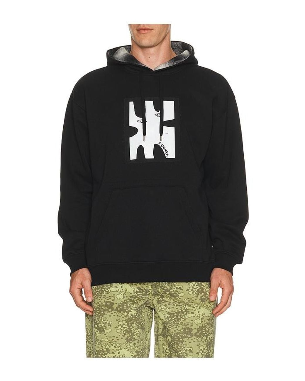 Former Black Enigma Patch Hoodie for men